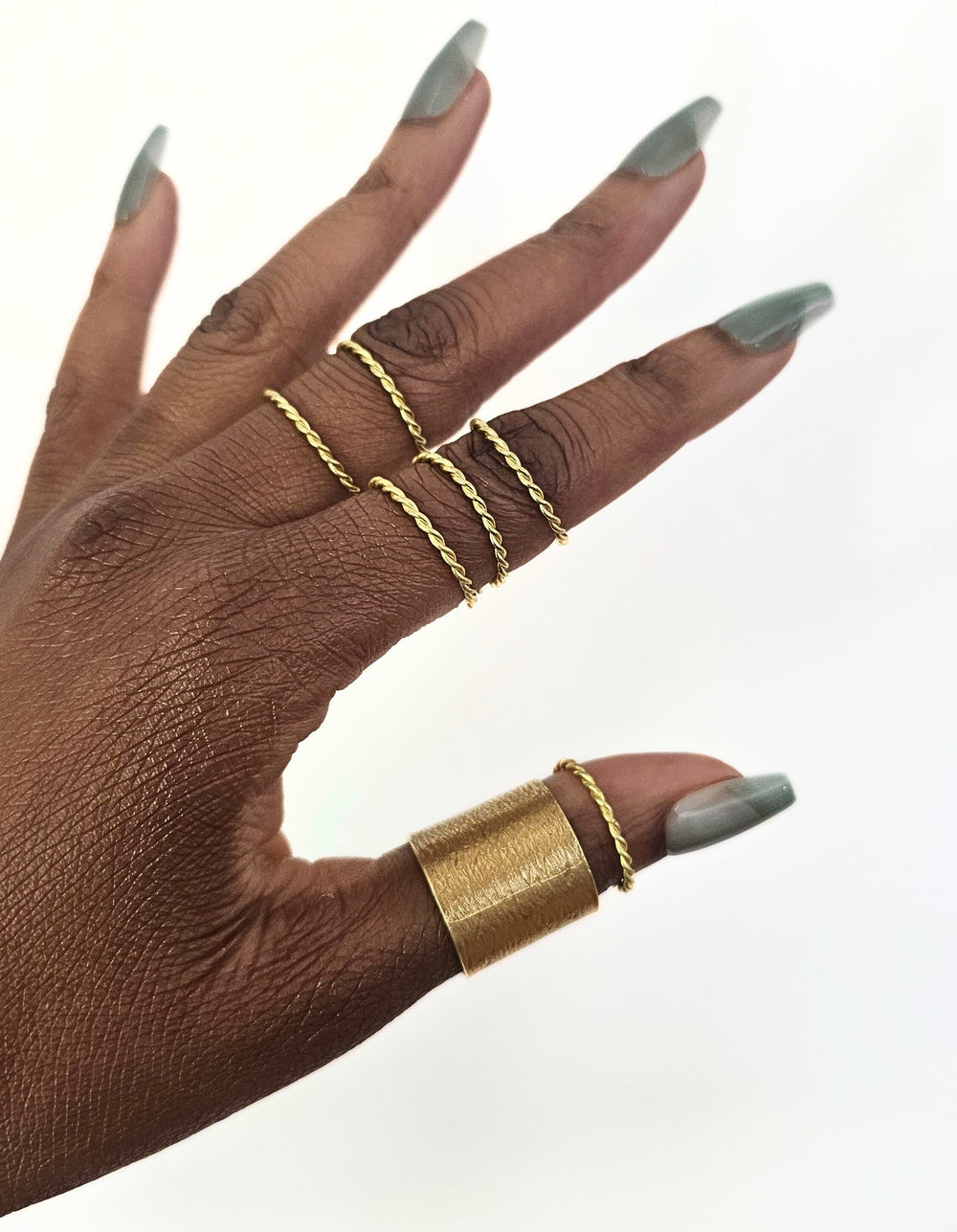 Divine Knot Stacking Rings (Set of 6)