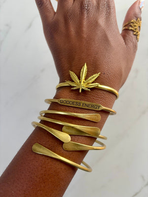 Ganja "Goddess Energy" Bangle Set