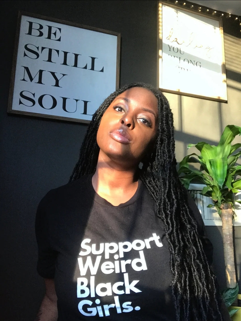 Support Weird Black Girls Tee