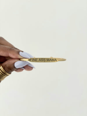Brass Affirmation Bangles