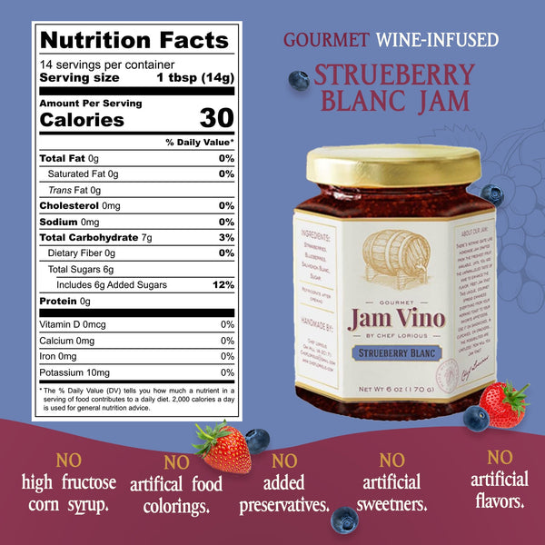 Jam Vino Deluxe Gift Set