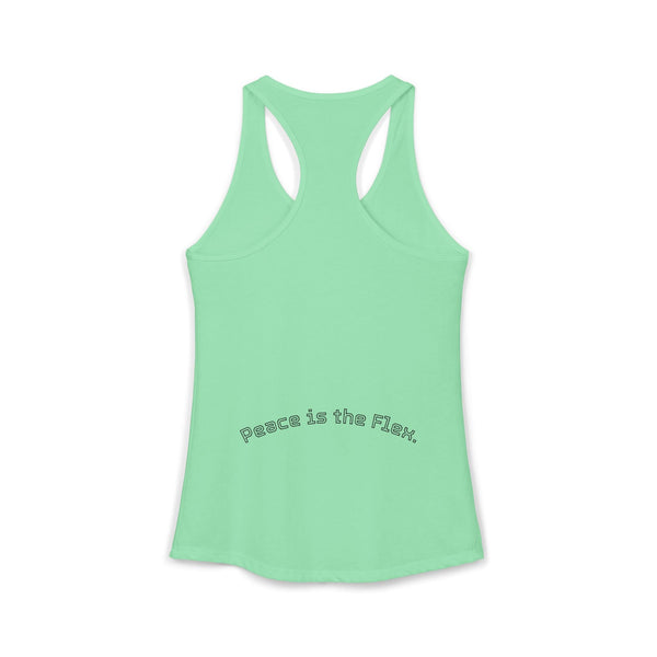 "Creative Minds Need Peace Too" (Back) Peace is the Flex.