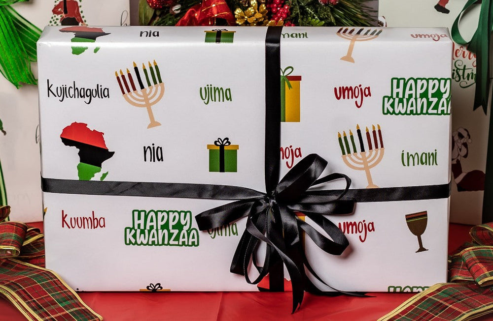 Kwanzaa Gift Wrapping Paper
