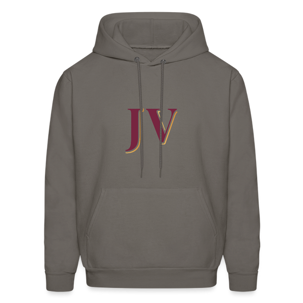 JV Hoodie – Unisex Cozy Fleece Sweatshirt - asphalt gray
