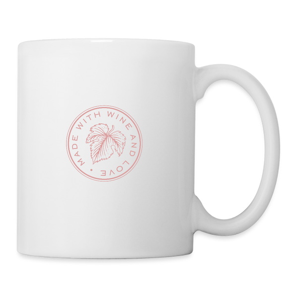 Jam Vino 11oz Ceramic coffee Mug — Dishwasher & Microwave Safe - white