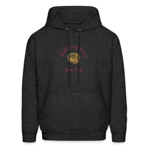 Jam Vino “That’s My Jam” Hoodie – Unisex Cozy Fleece Sweatshirt - charcoal grey