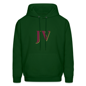 JV Hoodie – Unisex Cozy Fleece Sweatshirt - forest green