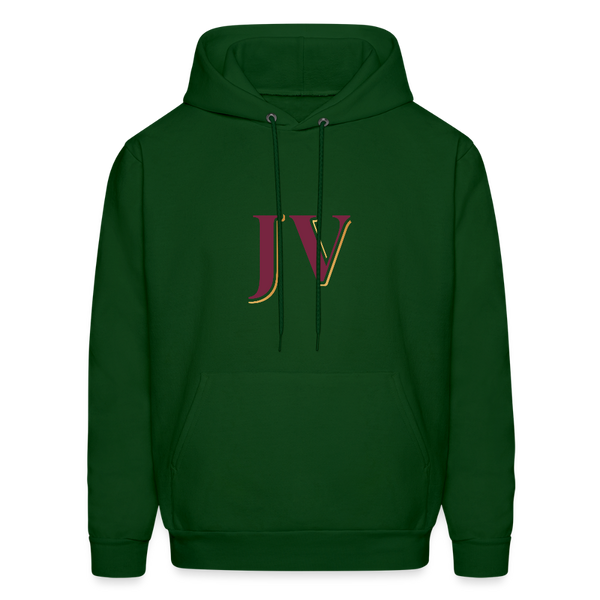 JV Hoodie – Unisex Cozy Fleece Sweatshirt - forest green