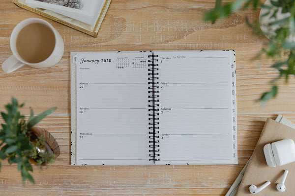 2026 Planner (Monthly/Weekly Layout)