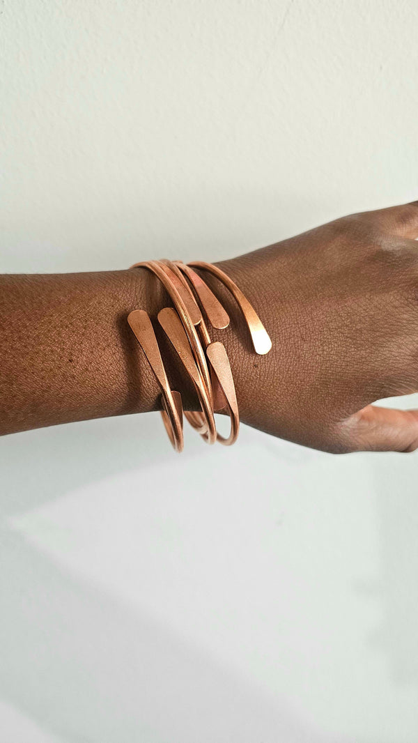 Copper Bangle Set