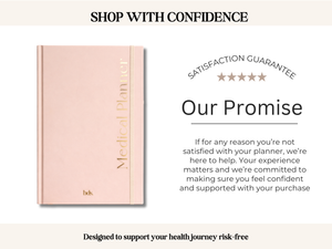 Medical Planner-Strength Through Peace Of Mind (Beige)