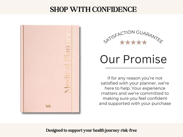 Medical Planner-Strength Through Peace Of Mind (Beige)