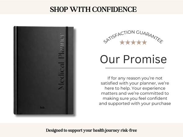Medical Planner-Strength Through Resilience (Black)