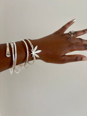 Silver "Ganja Goddess" Set