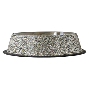 Rhinestone Strass Dog Bowl: Large 20oz