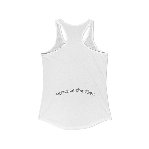 "Creative Minds Need Peace Too" (Back) Peace is the Flex.