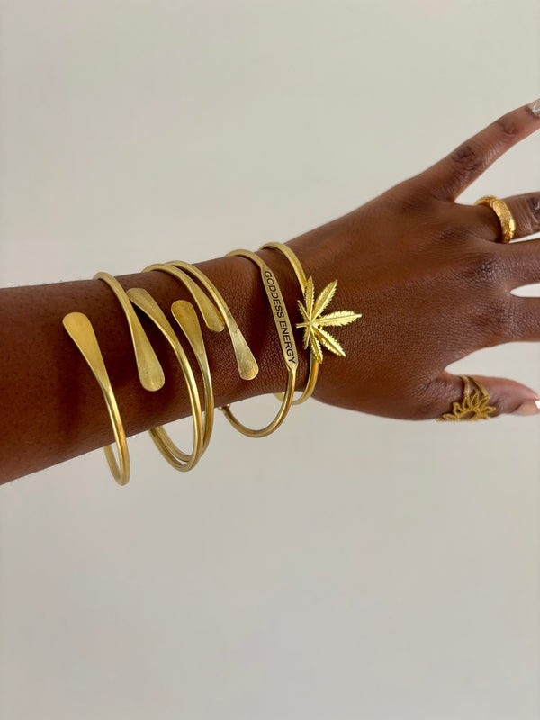 Ganja "Goddess Energy" Bangle Set