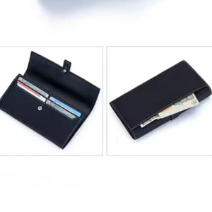 PEBBLED LEATHER WALLET thebagicon