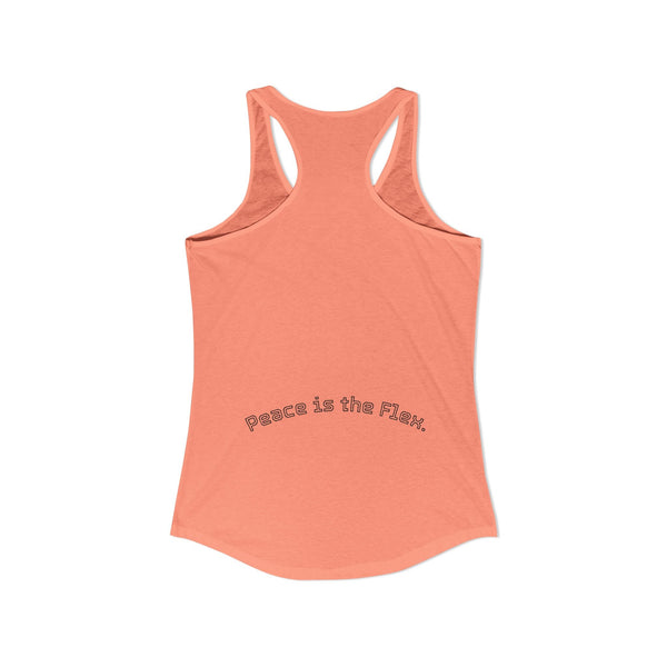 "Creative Minds Need Peace Too" (Back) Peace is the Flex.