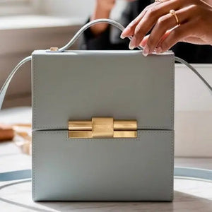 THE NINA CIGAR BOX BAG thebagicon