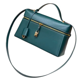 The Zelma Leather Bauletto Bag
