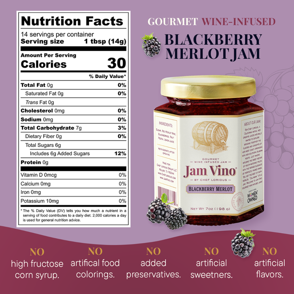 Jam Vino Deluxe Gift Set