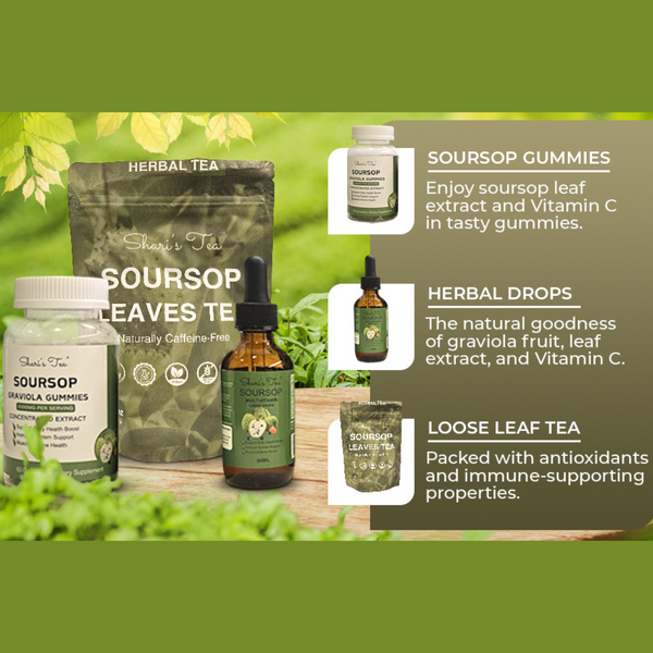 Soursop Herbal Tea Wellness Bundle