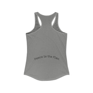 "Creative Minds Need Peace Too" (Back) Peace is the Flex.