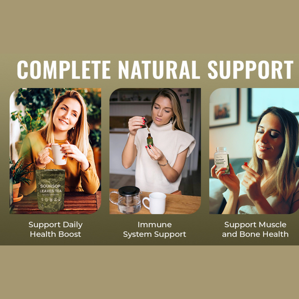 Soursop Herbal Tea Wellness Bundle