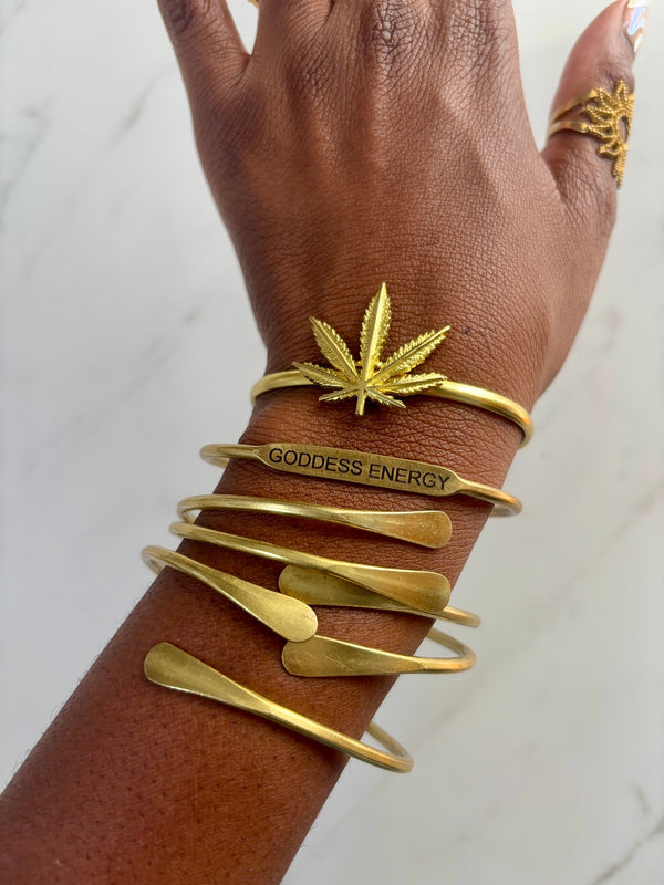 Ganja "Goddess Energy" Bangle Set