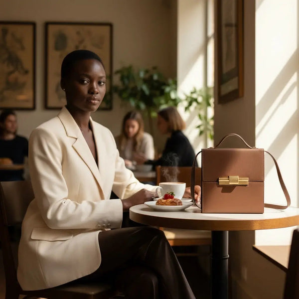 THE NINA CIGAR BOX BAG thebagicon