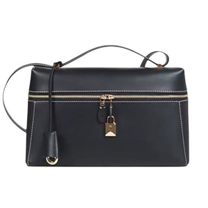 The Zelma Leather Bauletto Bag