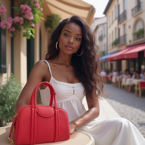 The Hazel Boston Bag