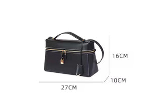 The Zelma Leather Bauletto Bag