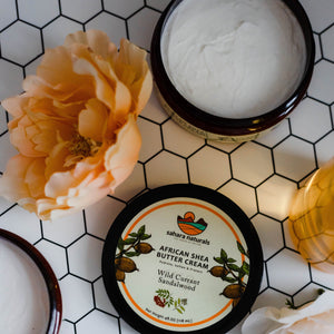 African Shea Butter Cream Wild Currant Sandalwood