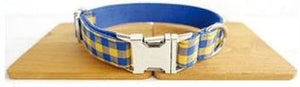 The Walking Dog Set-Blue Yellow Plaid