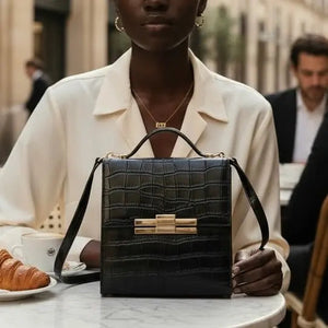 THE NINA CIGAR BOX BAG thebagicon