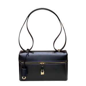 The Zelma Leather Bauletto Bag