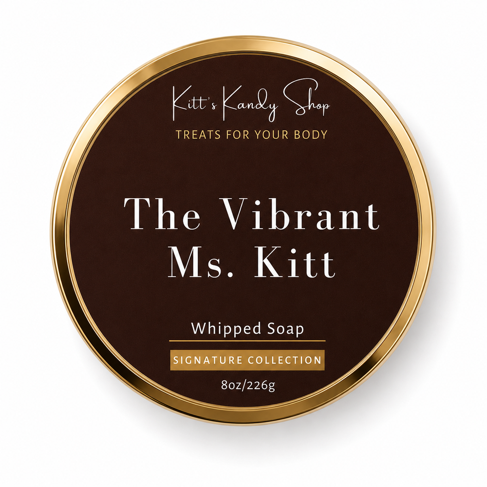 The Vibrant Ms. Kitt Whipped Soap