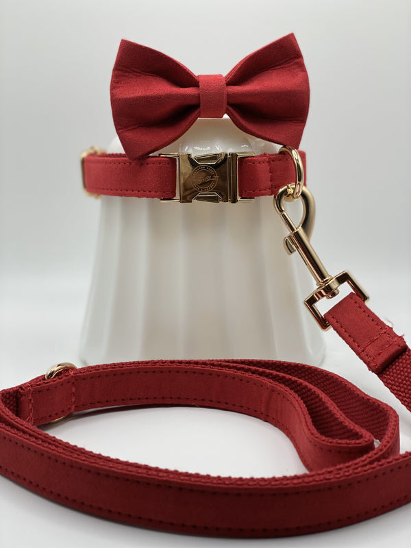 The Cherry Dog Bowtie Set