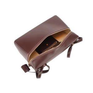 The Zelma Leather Bauletto Bag