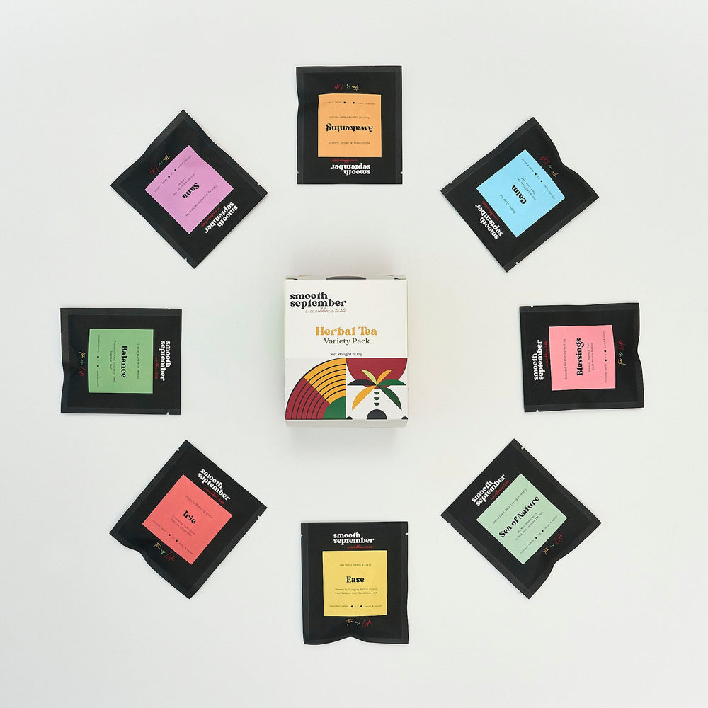 Herbal Tea Variety Pack: 8 Caffeine-Free Wellness Blends