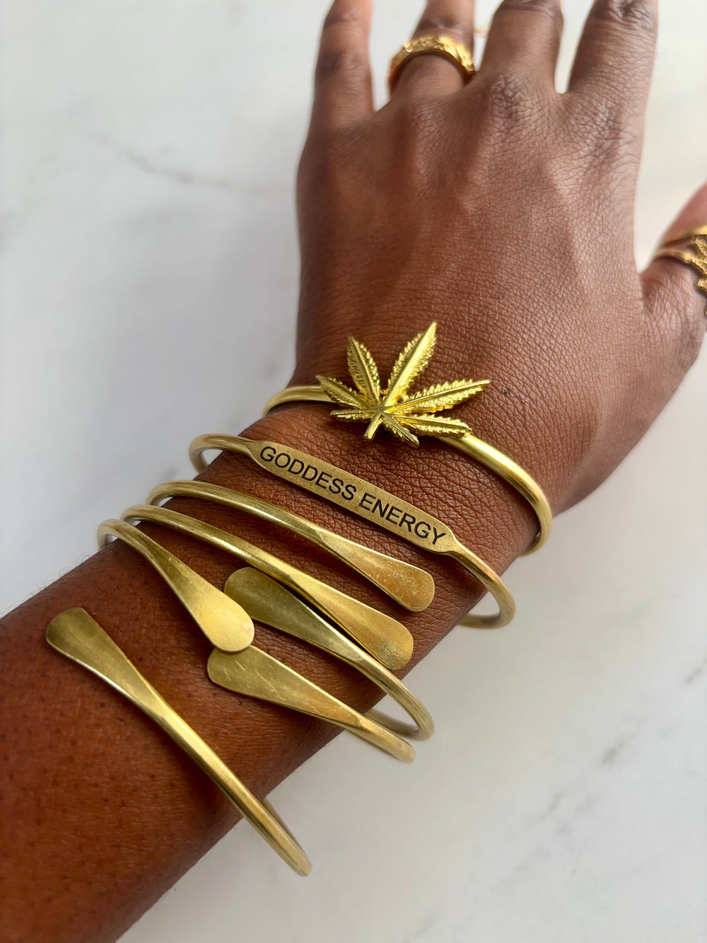 Ganja "Goddess Energy" Bangle Set
