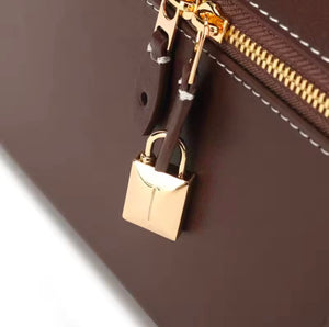 The Zelma Leather Bauletto Bag