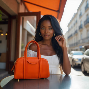 The Hazel Boston Bag