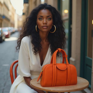 The Hazel Boston Bag