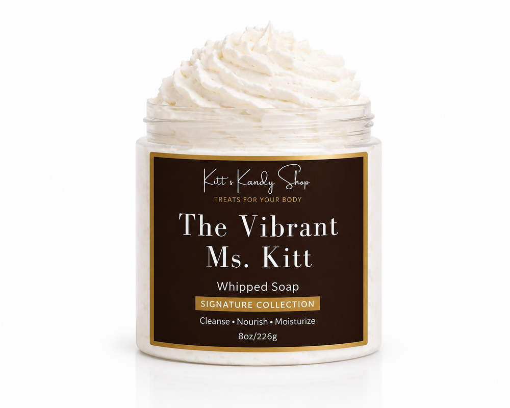 The Vibrant Ms. Kitt Whipped Soap