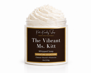 The Vibrant Ms. Kitt Whipped Soap