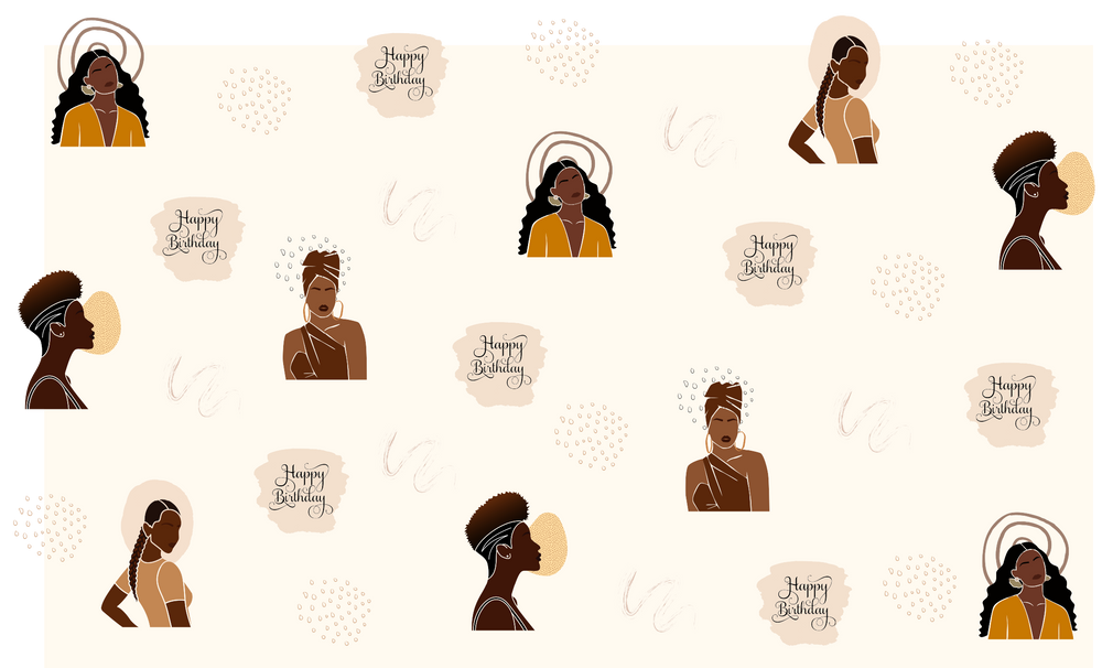 Happy Birthday Women Gift Wrapping Paper