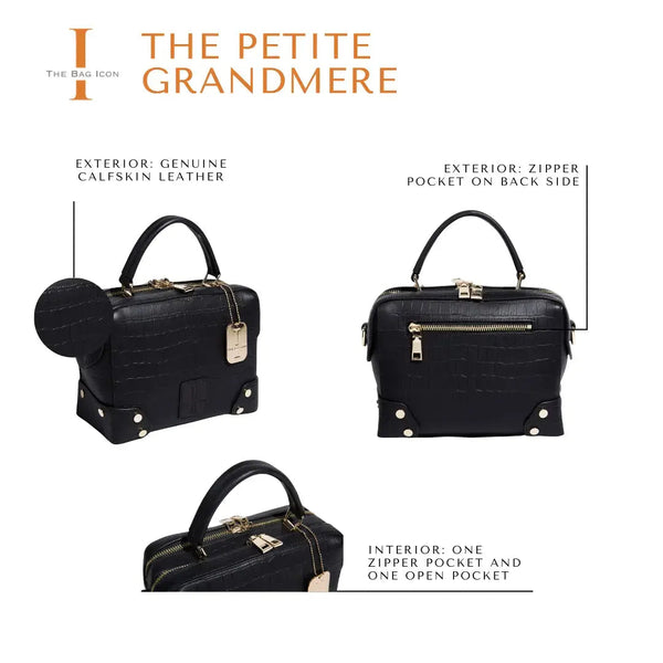 THE PETITE GRANDMERE TRUNK BAG thebagicon